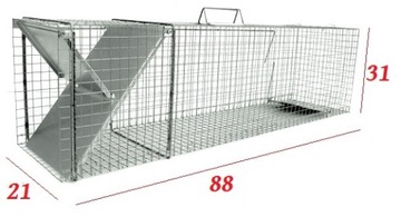 МУЖСКИЕ ЛОВУШКИ ДЛЯ КОШЕК ЖИВЫЕ ЛОВУШКИ 88X21X31 + БЕСПЛАТНЫЕ ПОДАРКИ