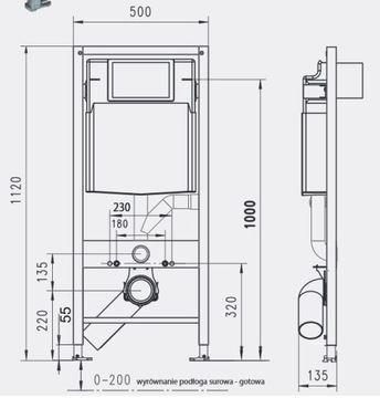 ОПОРЫ ДЛЯ УНИТЕЗА WERIT JOMO 103000000005