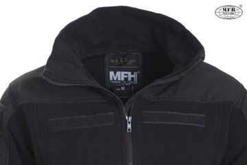 Тактическая ТОЛСТОВКА POLAR Windstopper MFH - Черный 3XL