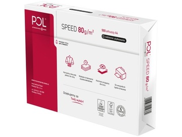 Бумага для ксерокса Polspeed A4, 80 г.