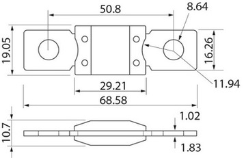 MEGAVAL MEGA VAL FUSE 80A LITTELFUSE