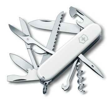 Victorinox 1.3713.7, Нож карманный Huntsman + кожаный чехол 4.0520.3, 91 мм