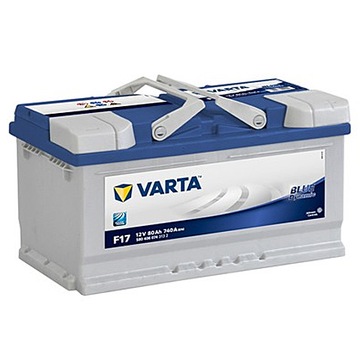 Аккумулятор VARTA BLUE F17 80Ач 740А