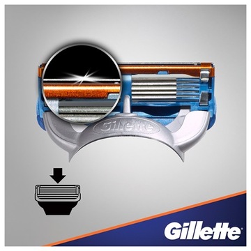 КАРТРИДЖИ GILLETTE FUSION BLADES ДЛЯ КЛИВЕРА 8 ШТ. 100% ОРИГИНАЛ