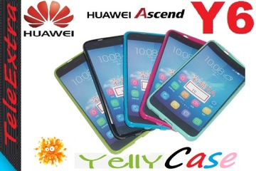 Силиконовый чехол YellyCase для Huawei Y6 Ascend Y6