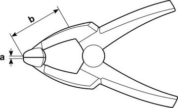 Зажим пружинный Clippix 75х70мм BESSEY