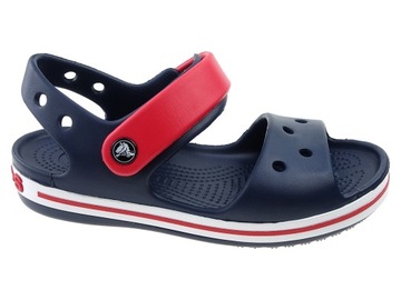 Сандалии Crocs Crocband Sandal 12856, темно-синие, размер 32-33