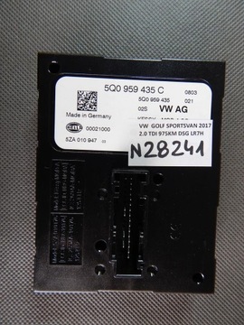 фото thumb №1, Vw golf sportsvan модуль блок управления kessy 5q0959435c