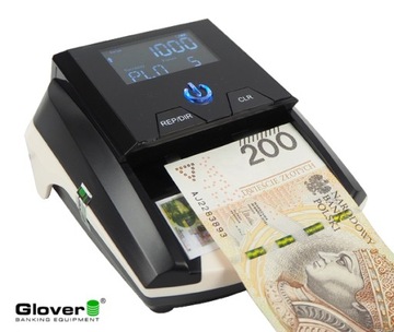 ТЕСТЕР GLOVER IR-2000 - PLN, EURO, USD, GBP, CHF