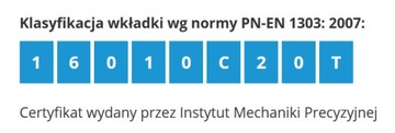 wkładka Gerda WKE1 25/30 mosiądz