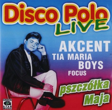 Disco Polo Live Akcent Pszczółka Maja 1 CD ХИТЫ