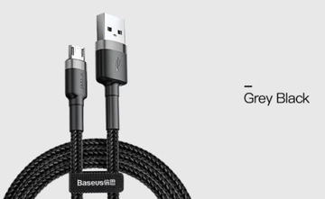 КАБЕЛЬ BASEUS FAST USB TO USB ТИПА MICRO БЫСТРАЯ ЗАРЯДКА 1,5 А, 2 М