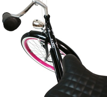 Женский велосипед Beach Cruiser 26 LADY черные шестерни розовый ROYALBI shimano