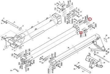 СЛАЙД-СЛАЙД КОНЦА РУЧКИ MANITOU 218962