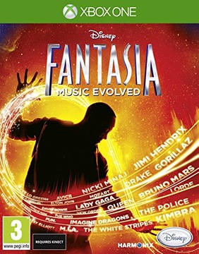 XBOX ONE DISNEY FANTASIA MUSIC EVOLVED KINECT