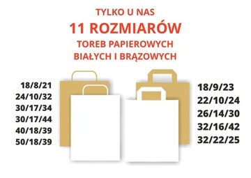 TORBA PAPIEROWA Z TWOIM LOGO A5 18X8X21 100 SZT