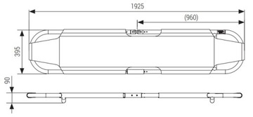 АЛЮМИНИЕВЫЙ СКЛАДНОЙ АВАРИЙНЫЙ СТРОИТЕЛЬ DX 040 10