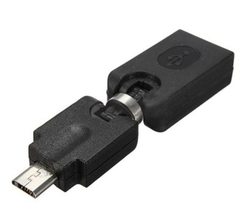 HOST OTG Micro USB — поворотный адаптер USB 360