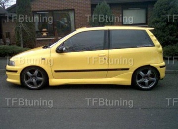 СПОЙЛЕРЫ FIAT PUNTO НАКЛАДКИ И 3D TFB ТЮНИНГ