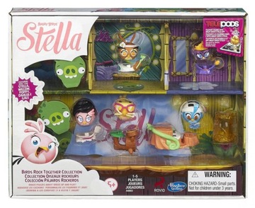 ANGRY BIRDS STELLA TELEPODS MULTIPAK A8883 5 ФИГУРОК