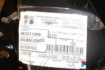 фото thumb №6, Підсилювач заднього крила праве audi q5 8r0