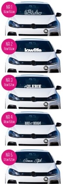 Наклейка на лобовое стекло Автомобильные наклейки *XL *УЗОРЫ *ЦВЕТА