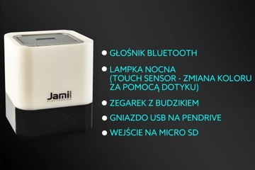 Динамик BLUETOOTH, лампа RGB, микро SD, USB — ХИТ!