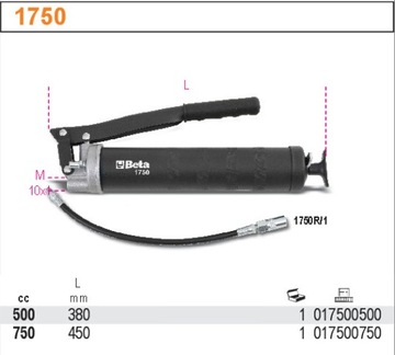 РУЧНОЙ смазочный шприц НОВЫЙ ТИП BETA 1750 GW