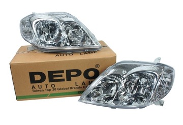 фото thumb №1, Фары лампы toyota corolla e12 02- typ краска