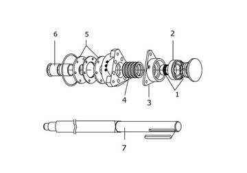 Переходная цанга + комплект подшипников Brinkmann