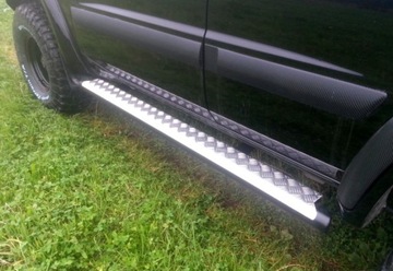 фото thumb №9, Пороги боковой nissan patrol gr y61 длинный long 4up