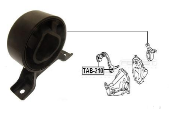 фото thumb №2, Подушка дифференциал задняя toyota rav-4 ii 2000-