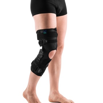 KNEE BRACE, длинный стабилизатор коленного сустава с открытыми шинами, размер L