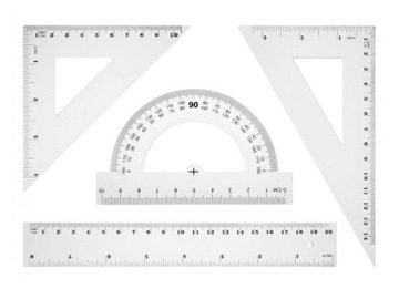 Ekierka prostokątna 14,5mm BL004-B TETIS