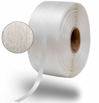 WG40 13mm/1100m TAŚMA spinająca PET MIEKKA DO BANDOWANIA poliestrowa PET