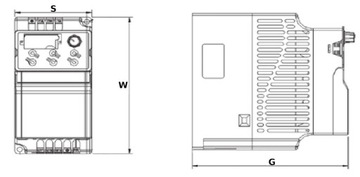 Инвертор SANYU SX2400 P: 75 кВт 3f: 400 В