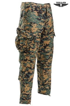 Брюки в стиле милитари ACU WOODLAND DIGITAL / Marpat XL