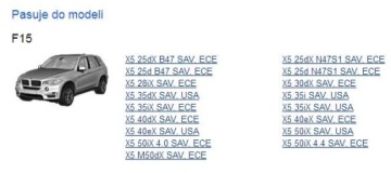 Bmw x5 f15 напрямна кронштейн бампера задній лівий Ціна, фото thumb