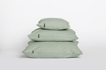 Наволочка 40х40 Sage Green, чистый плотный хлопок