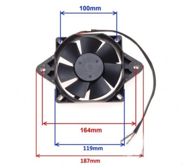 НОВЫЙ ВЕНТИЛЯТОР BASHAN, РАДИАТОР, квадроцикл для квадроцикла