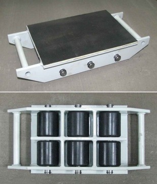 Транспортная тележка 6к для станков Транспортировочные РОЛИКЫ.