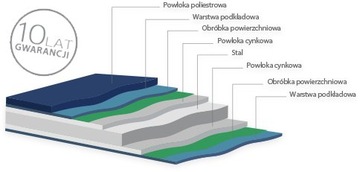 Лист трапециевидный Т-35 коричневый, графит С ВОЙЛОМ