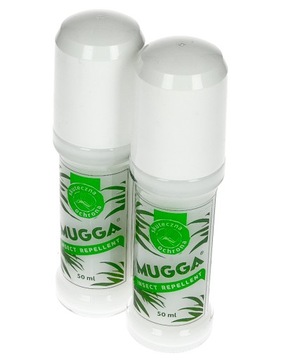 Mugga Repellent шариковое молочко от комаров 20,5% ДЭТА 7 часов 50мл