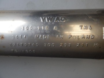 фото thumb №5, Vw passat b8 1.4 tsi выхлоп гаситель 3q0253211h