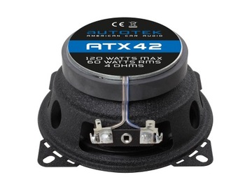 Динамики Autotek ATX42, диаметр 10 см, мощность 60 Вт RMS