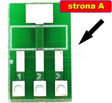 Печатная плата SOT89/223 для SIP3 2,54 мм __PCB-113