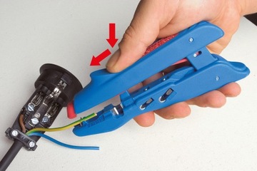ИНСТРУМЕНТ ДЛЯ ОБЖИМА ДЛЯ СЪЕМНИКА ИЗОЛЯЦИИ WEICON ДЛЯ ВТУЛОК DE
