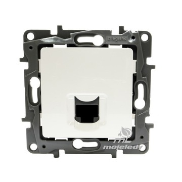 Розетка NILOE Legrand 1 x RJ45 белая UTP 764571