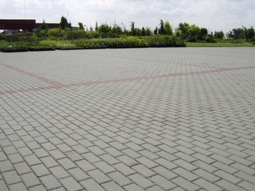 ŚL Kostka Brukowa HOLLAND / PROSTOKĄT 8 cm SZARY