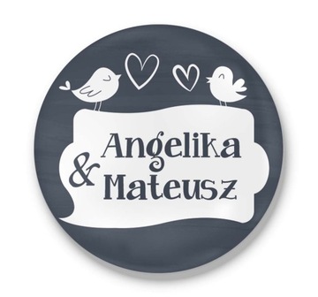 MAGNES OTWIERACZ ŚLUB podziękowania dla GOŚCI 56mm